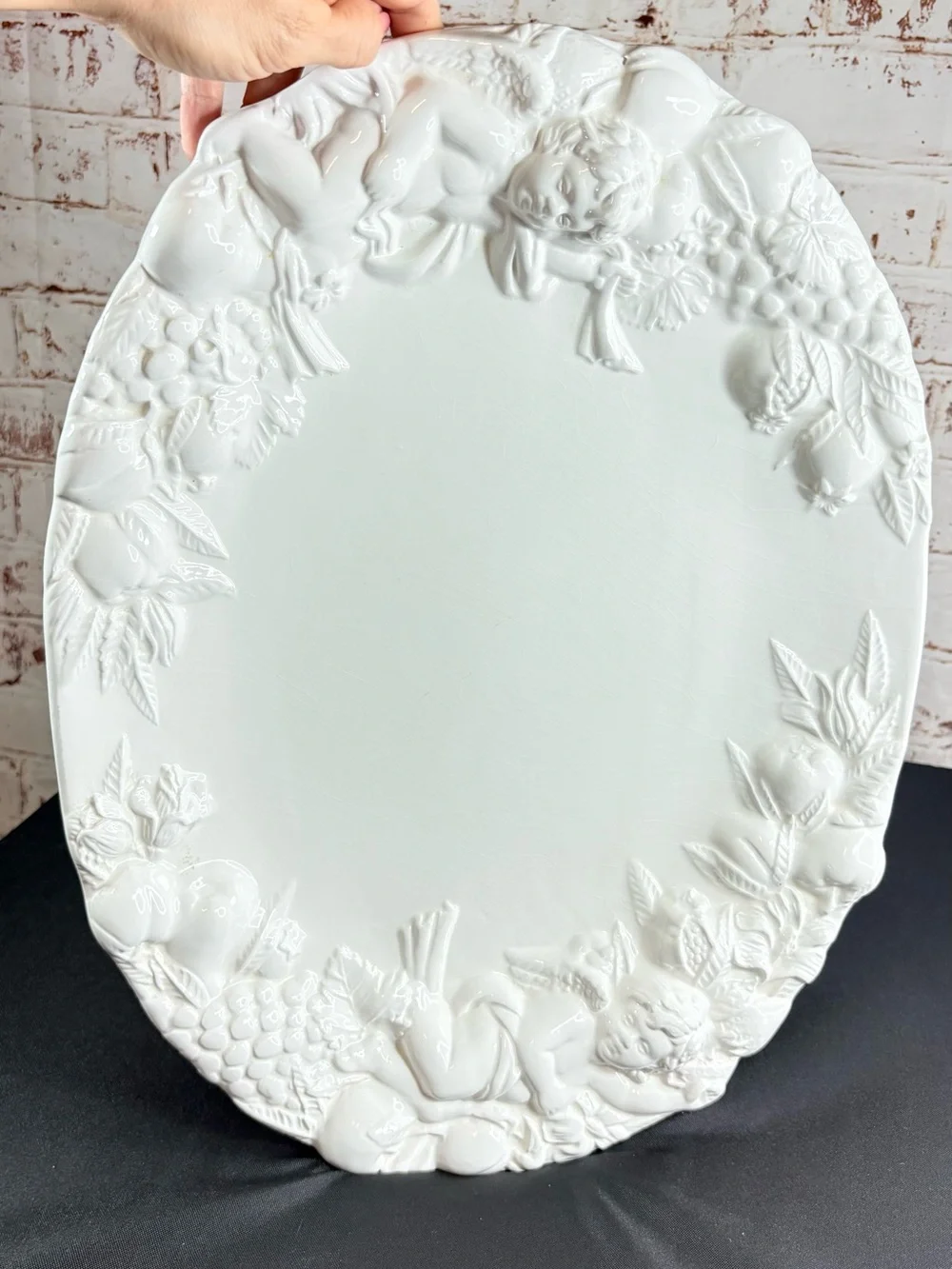 Imperial Porcelain ornate embossed