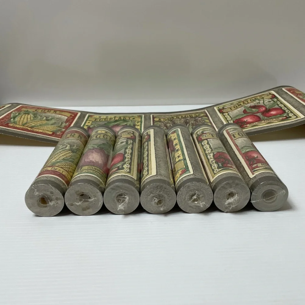 Vintage wallpaper wall