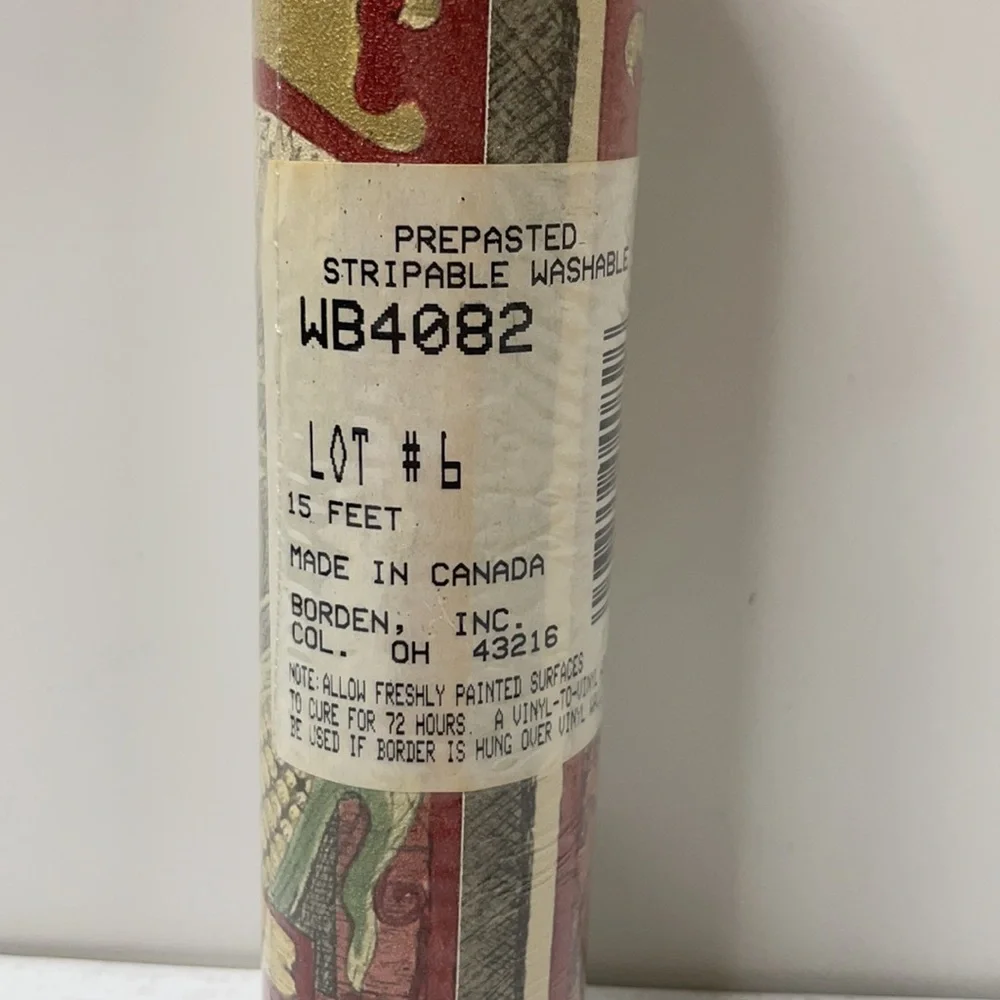 Vintage wallpaper wall