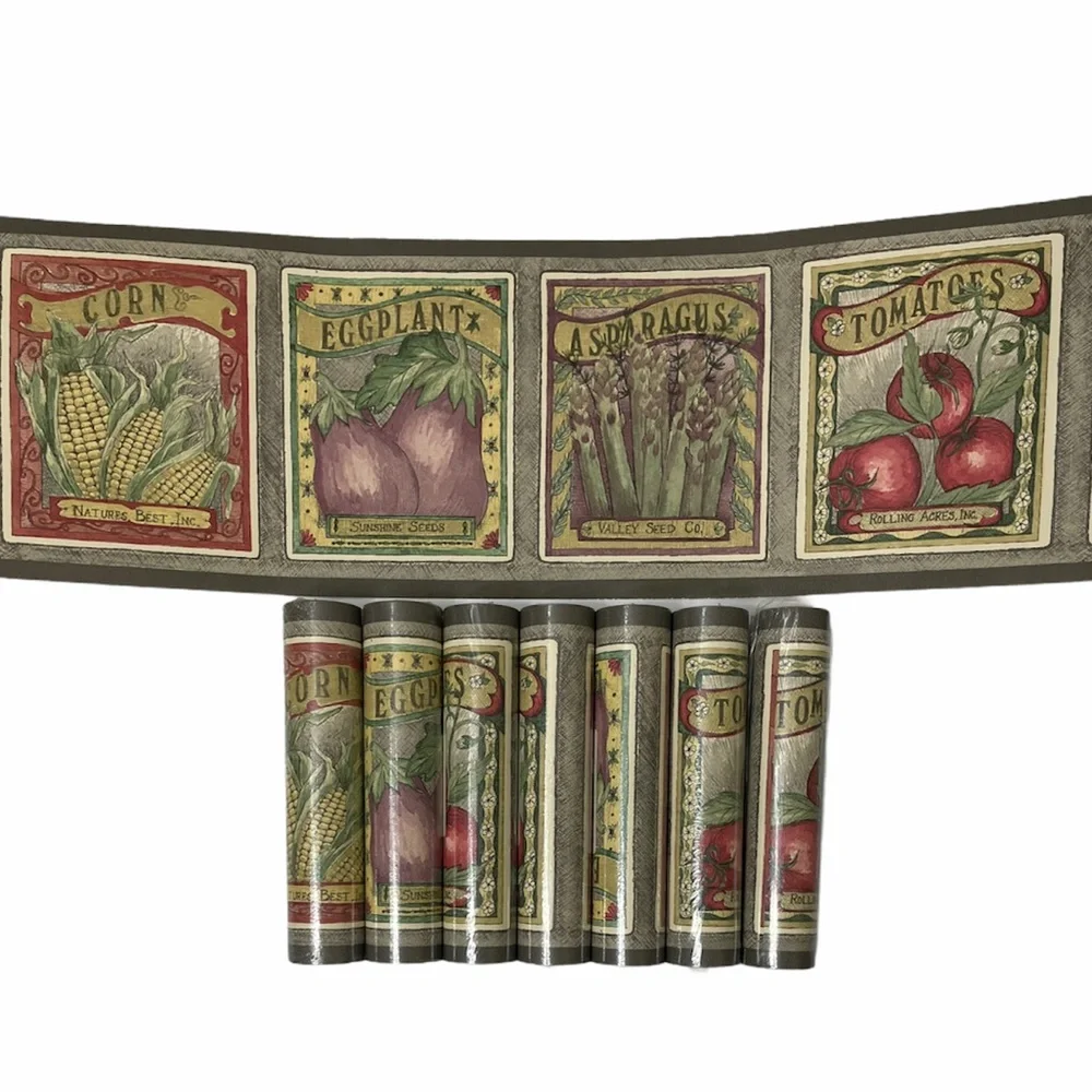 Vintage wallpaper wall