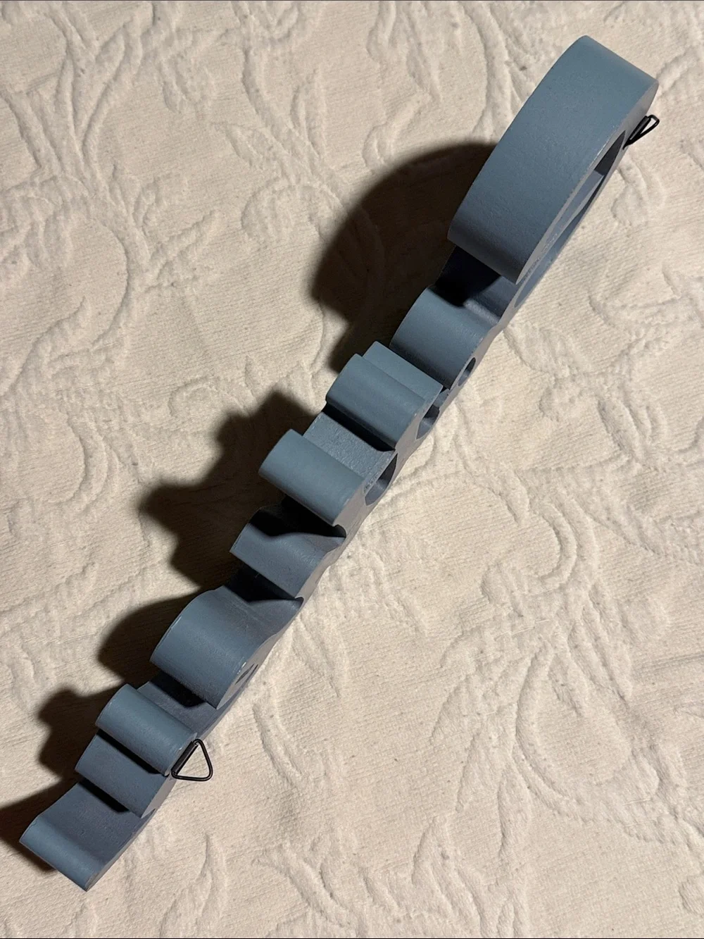 Gather Wall Word Wooden Sign - Blue