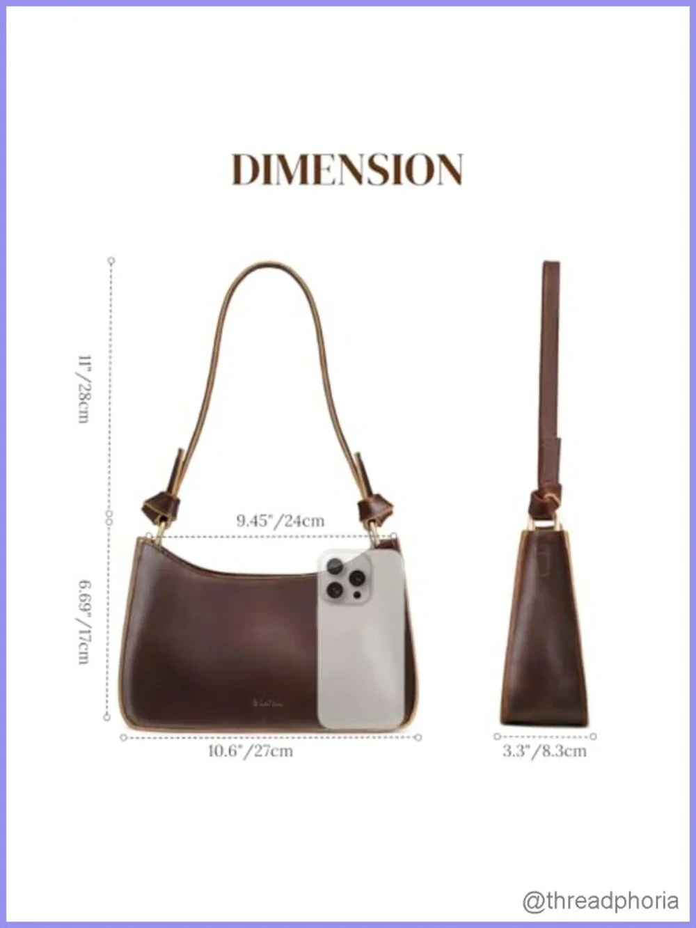 N/A hobo bag