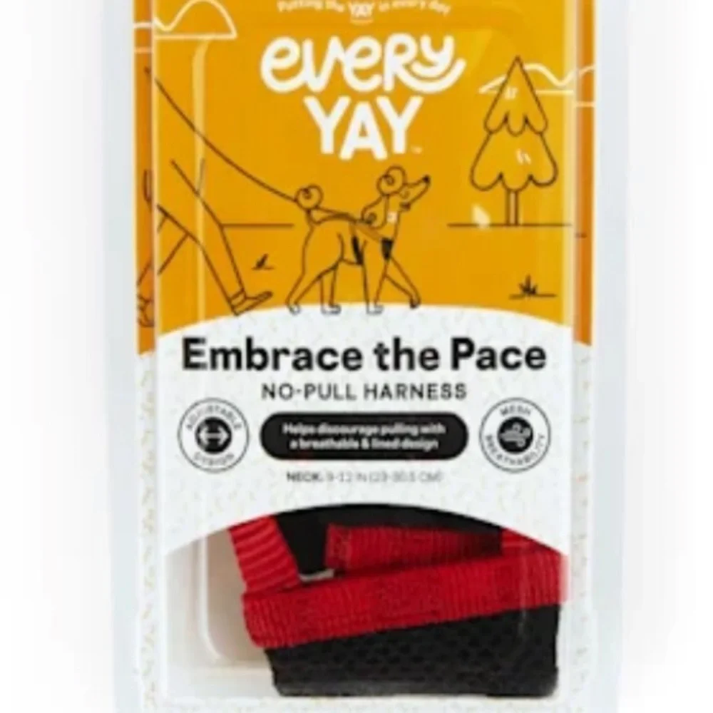 NWT Embrace the pace no pull dog harness L