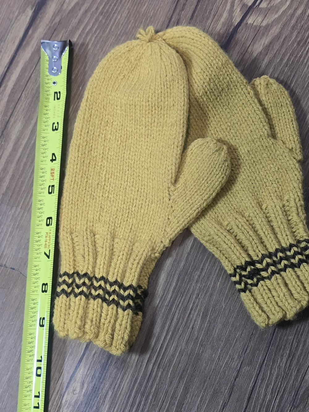 Handmade cozy yellow