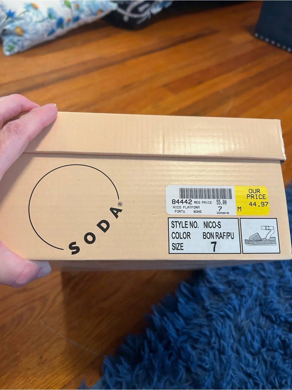 Soda open toe