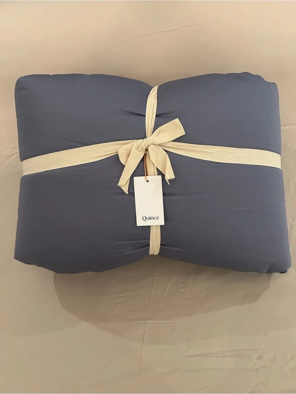 Quince Organic Cotton Sateen Comforter - King Size