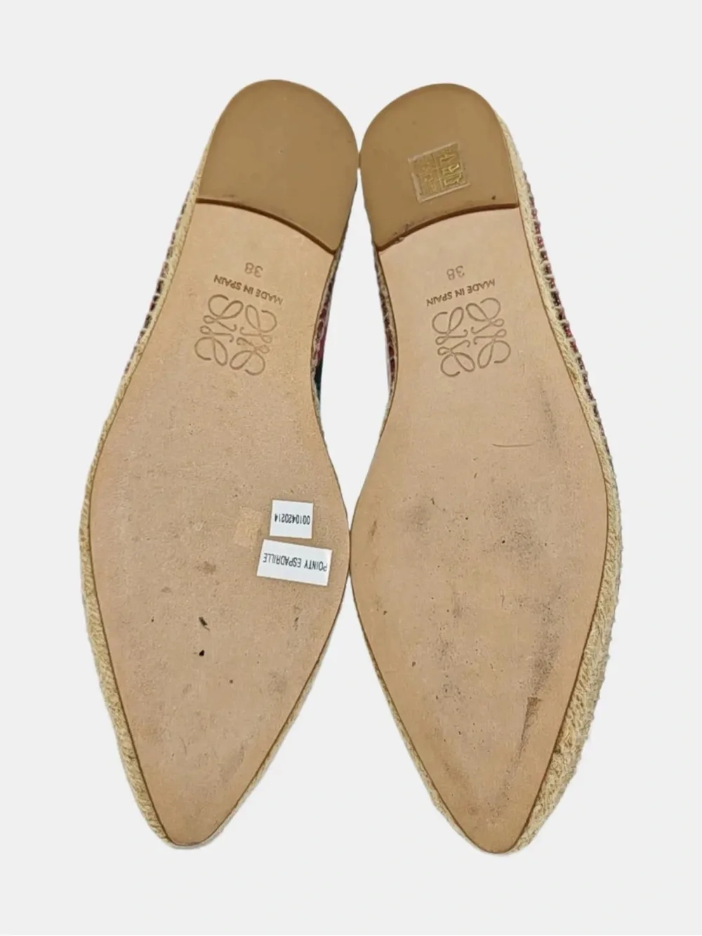 Loewe striped canvas