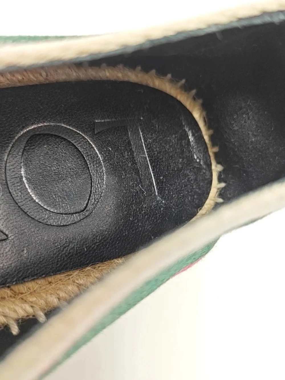 Loewe striped canvas