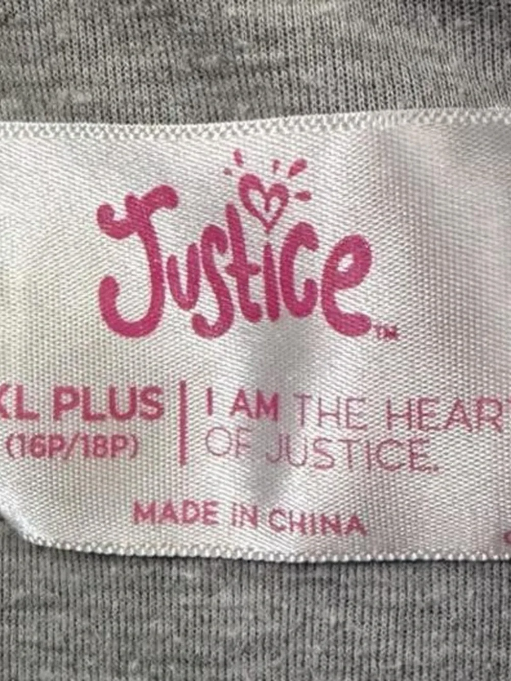 Justice varsity jacket