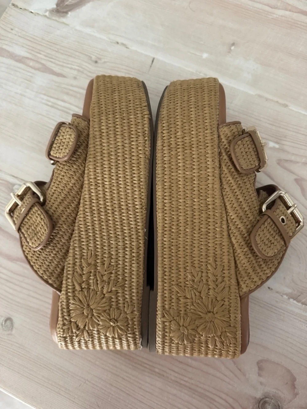 Marc Fisher braided platform
