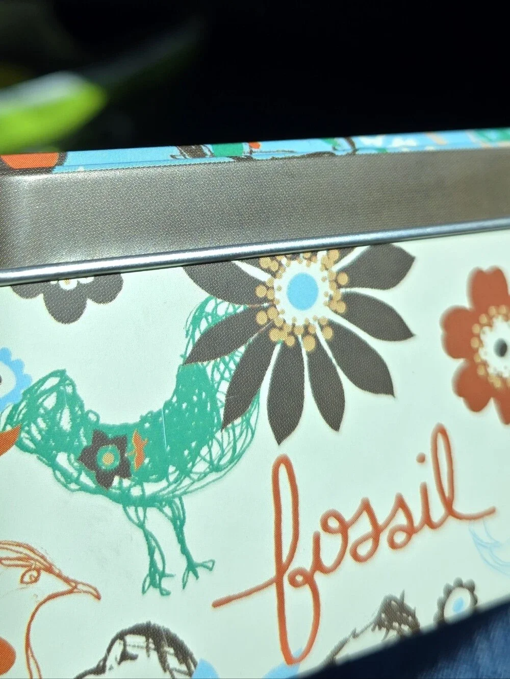 Fossil watch tin
