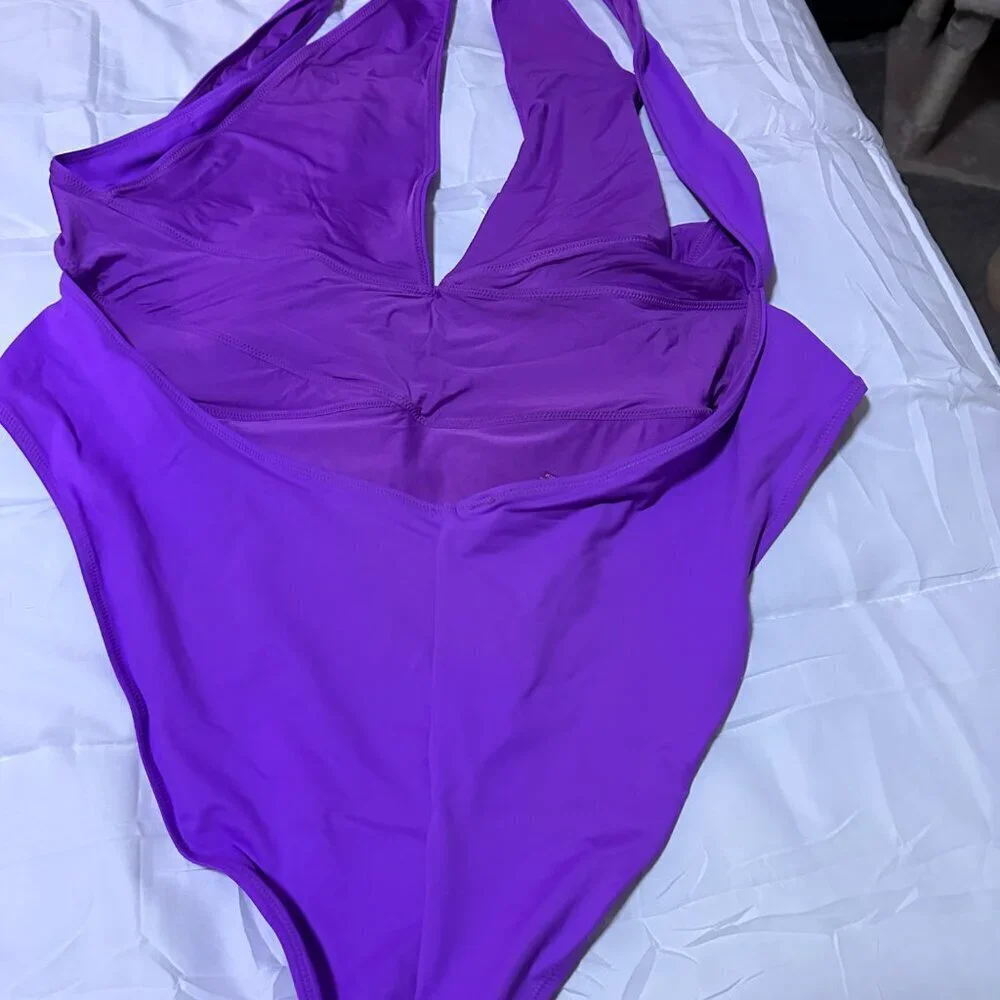 SKIMS PLUS SIZE - Swim Plunge Monokini