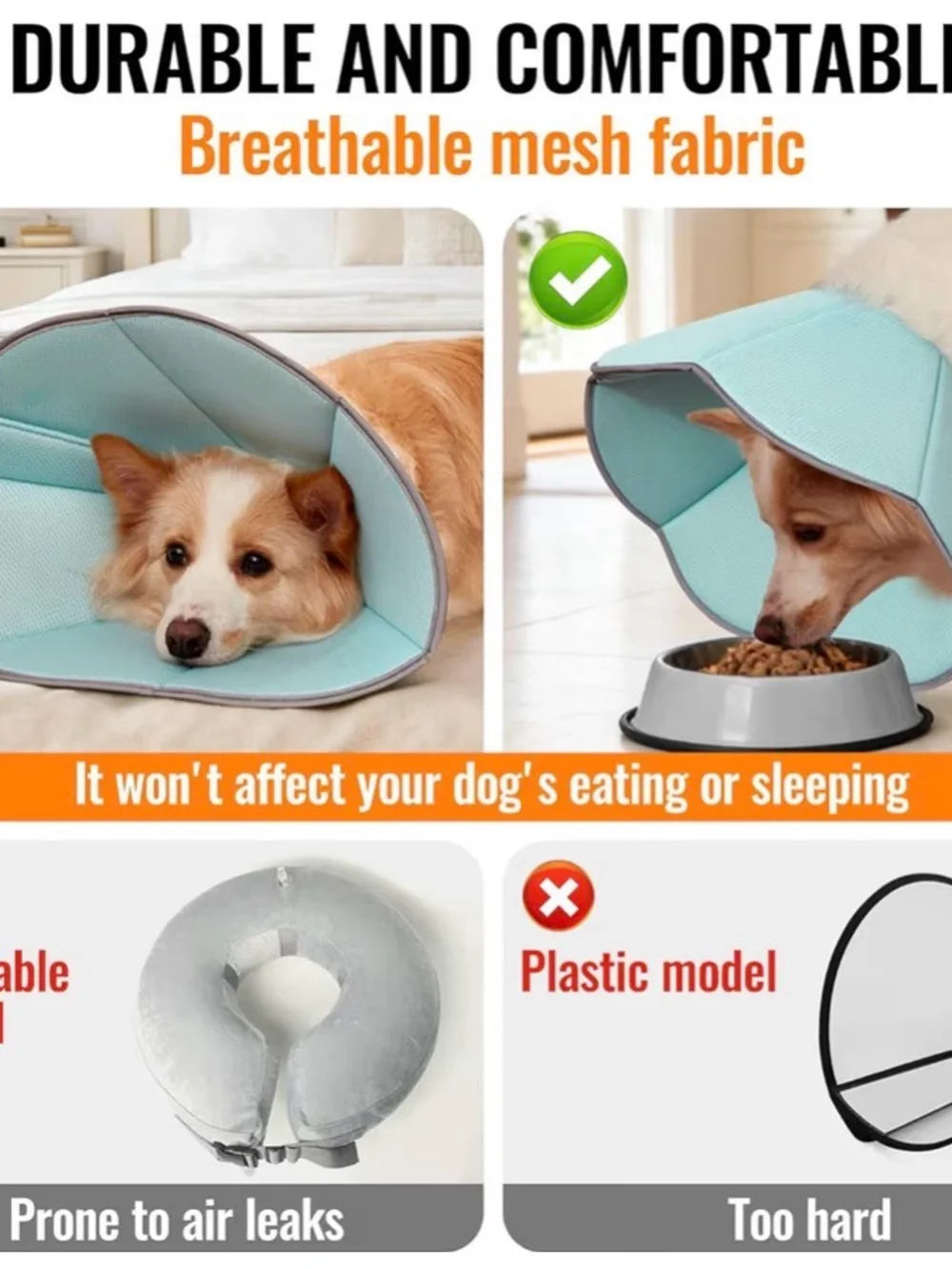 N/A breathable dog