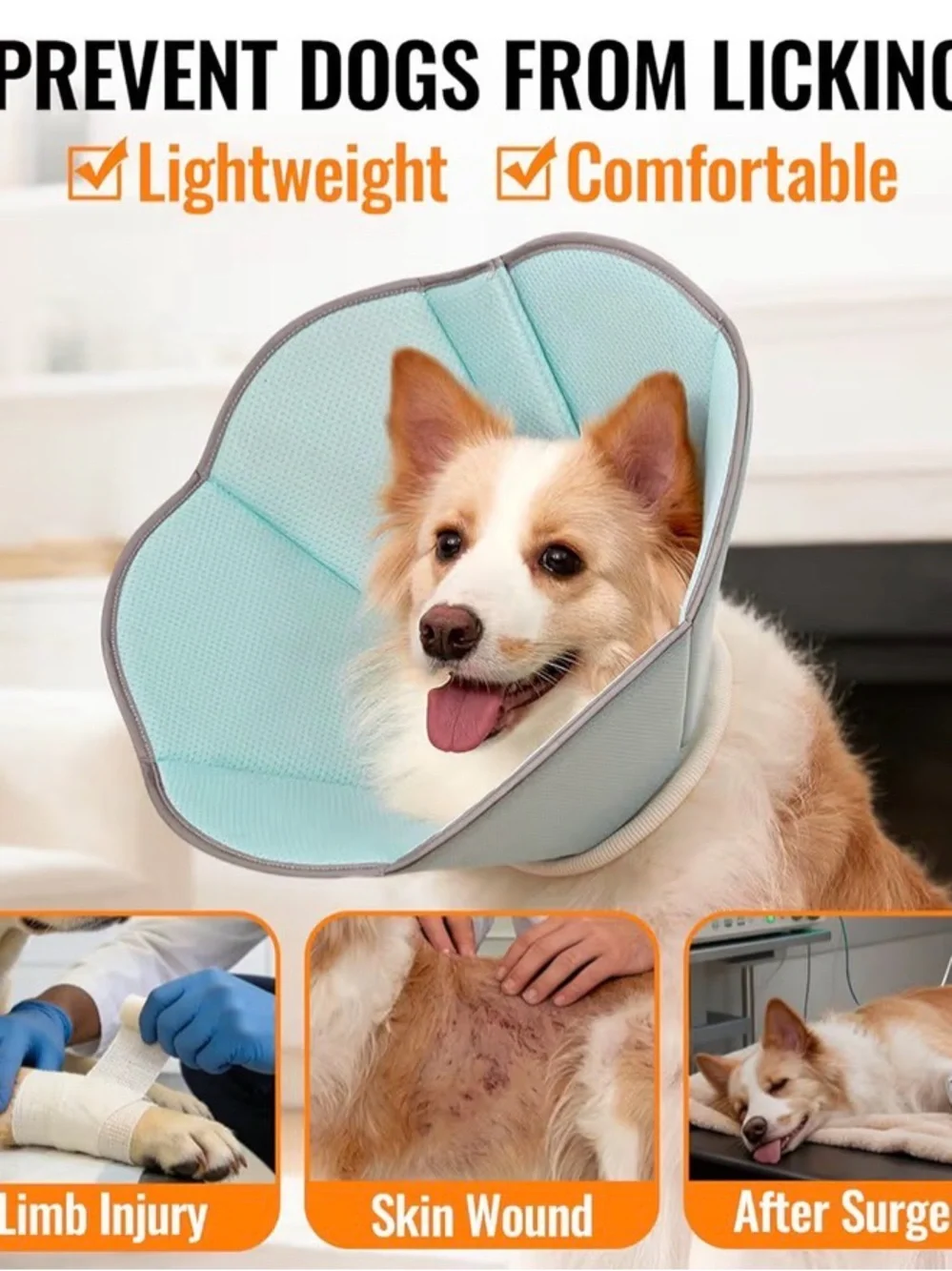 N/A breathable dog