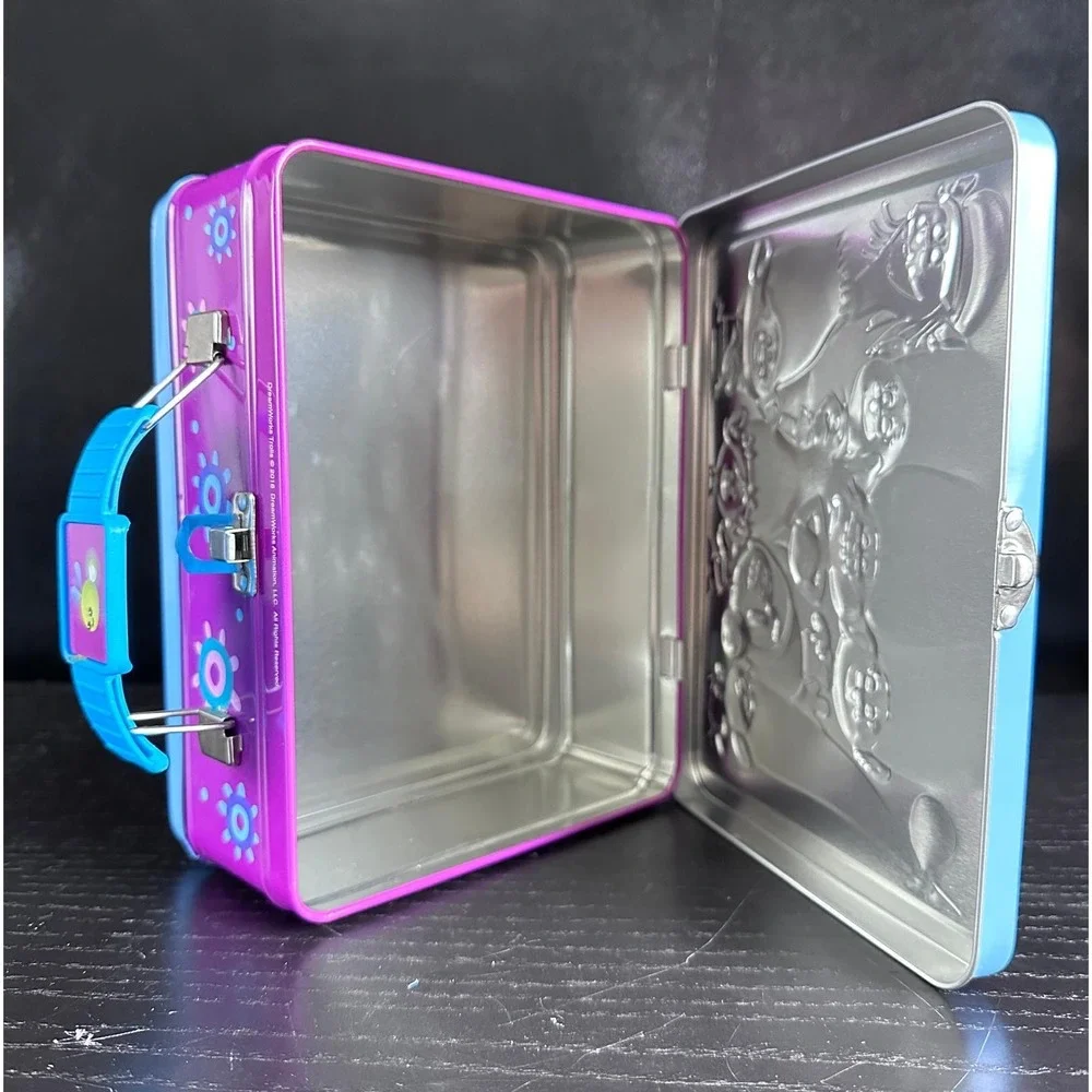 DreamWorks Trolls Metal Lunch Box‎ Tin, Poppy Branch Guy Diamond Lunchbox