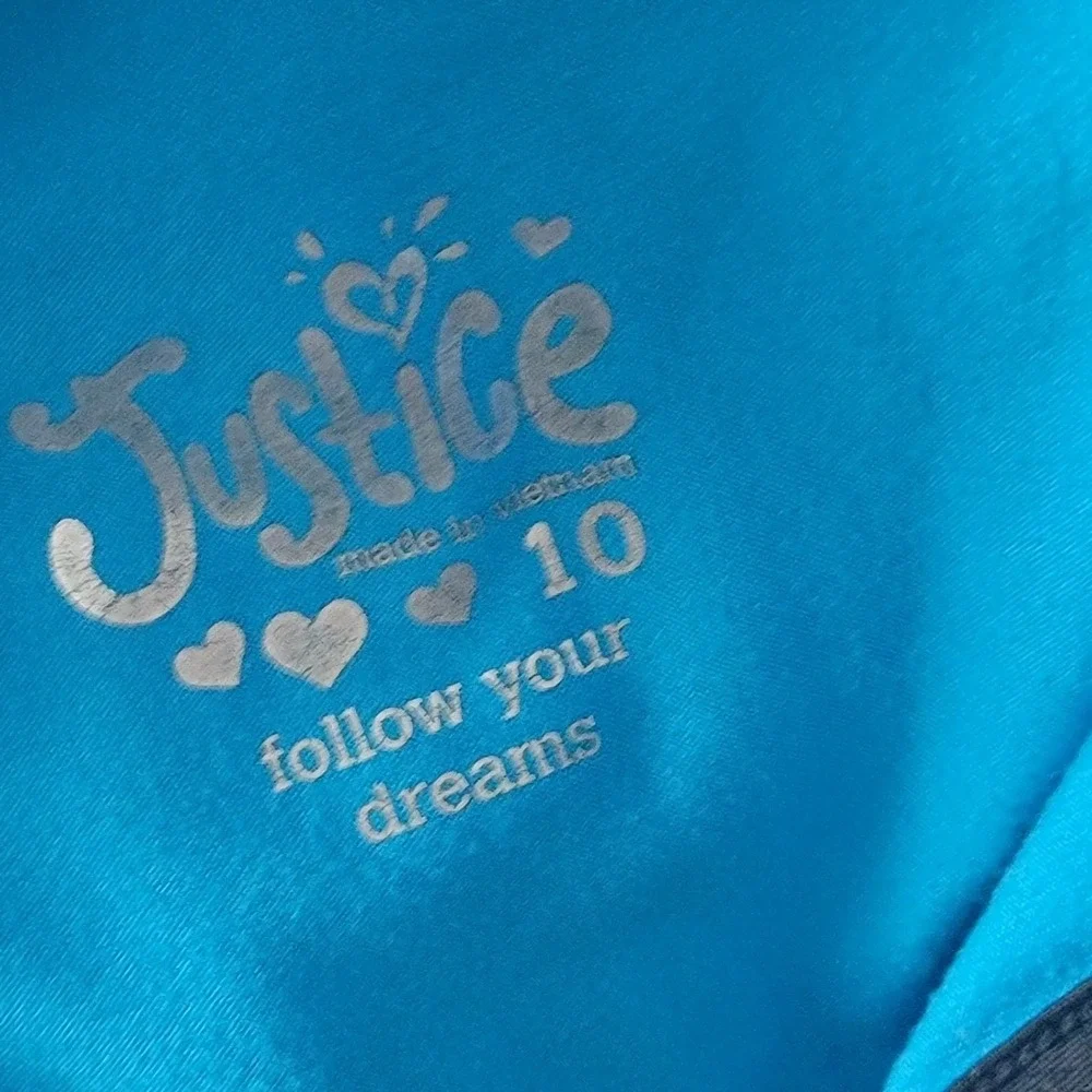 Justice girls blue