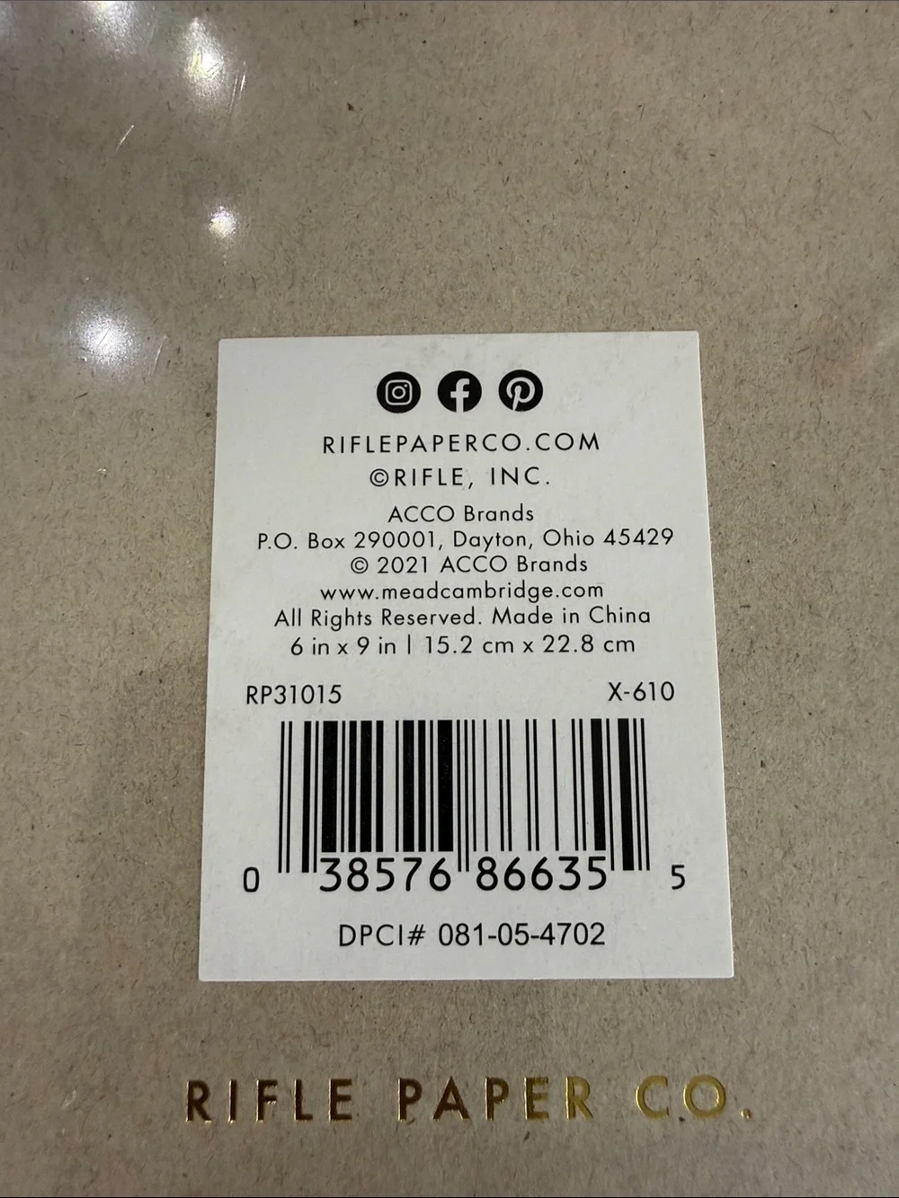 Rifle Paper Co. new tags
