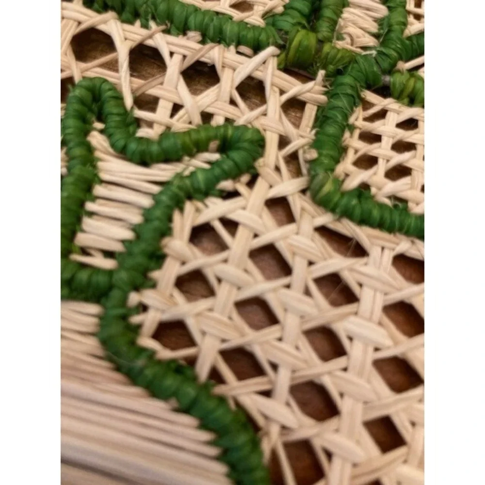 Handmade vintage woven