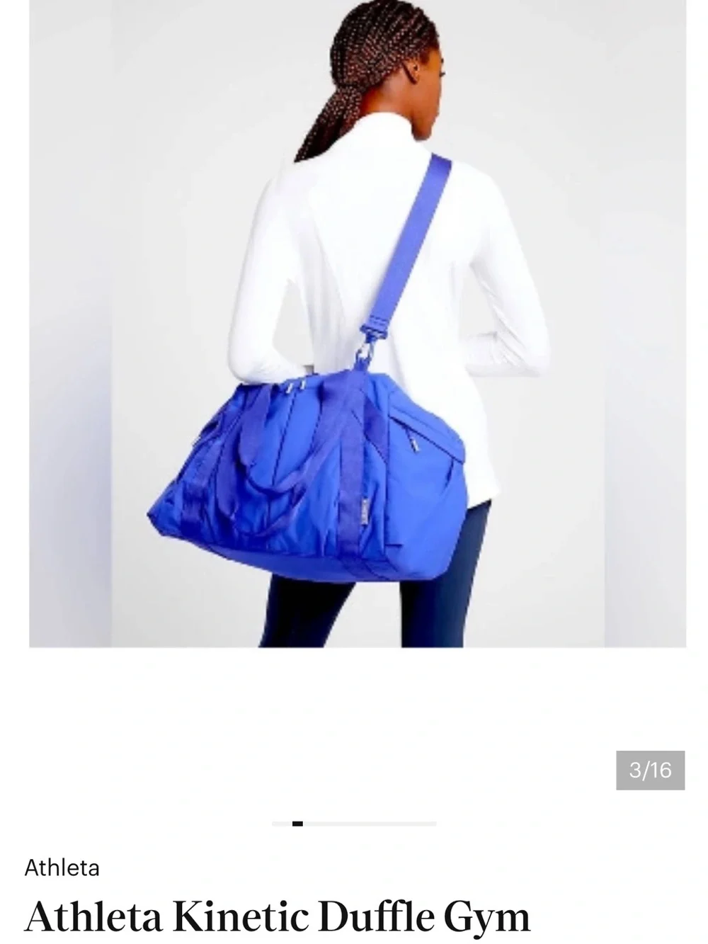 Athleta lightweight duffel