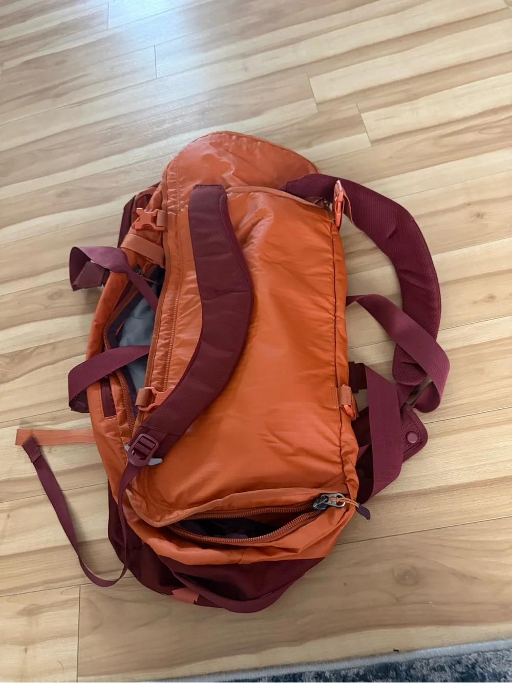 REI spacious orange