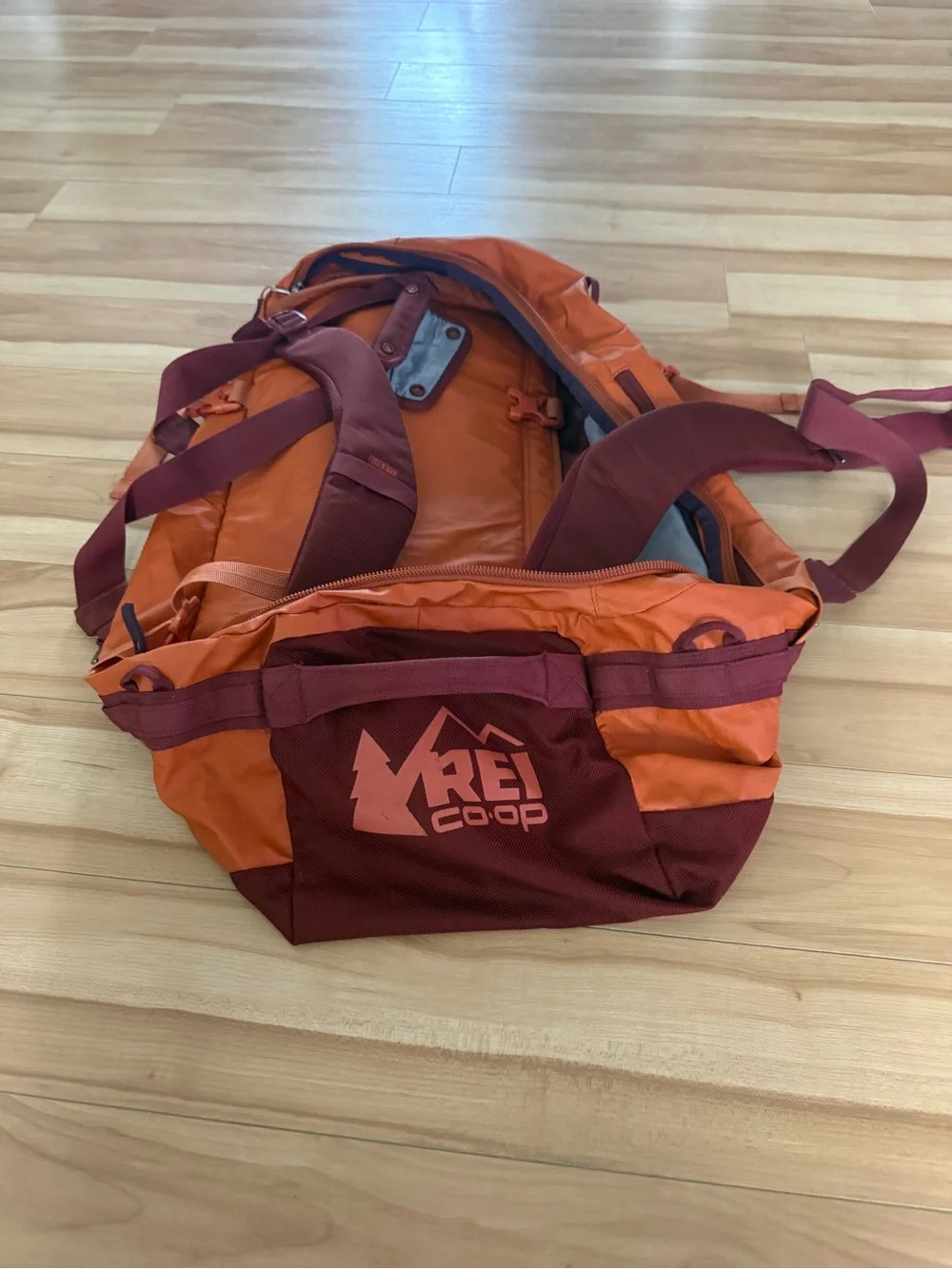 REI spacious orange