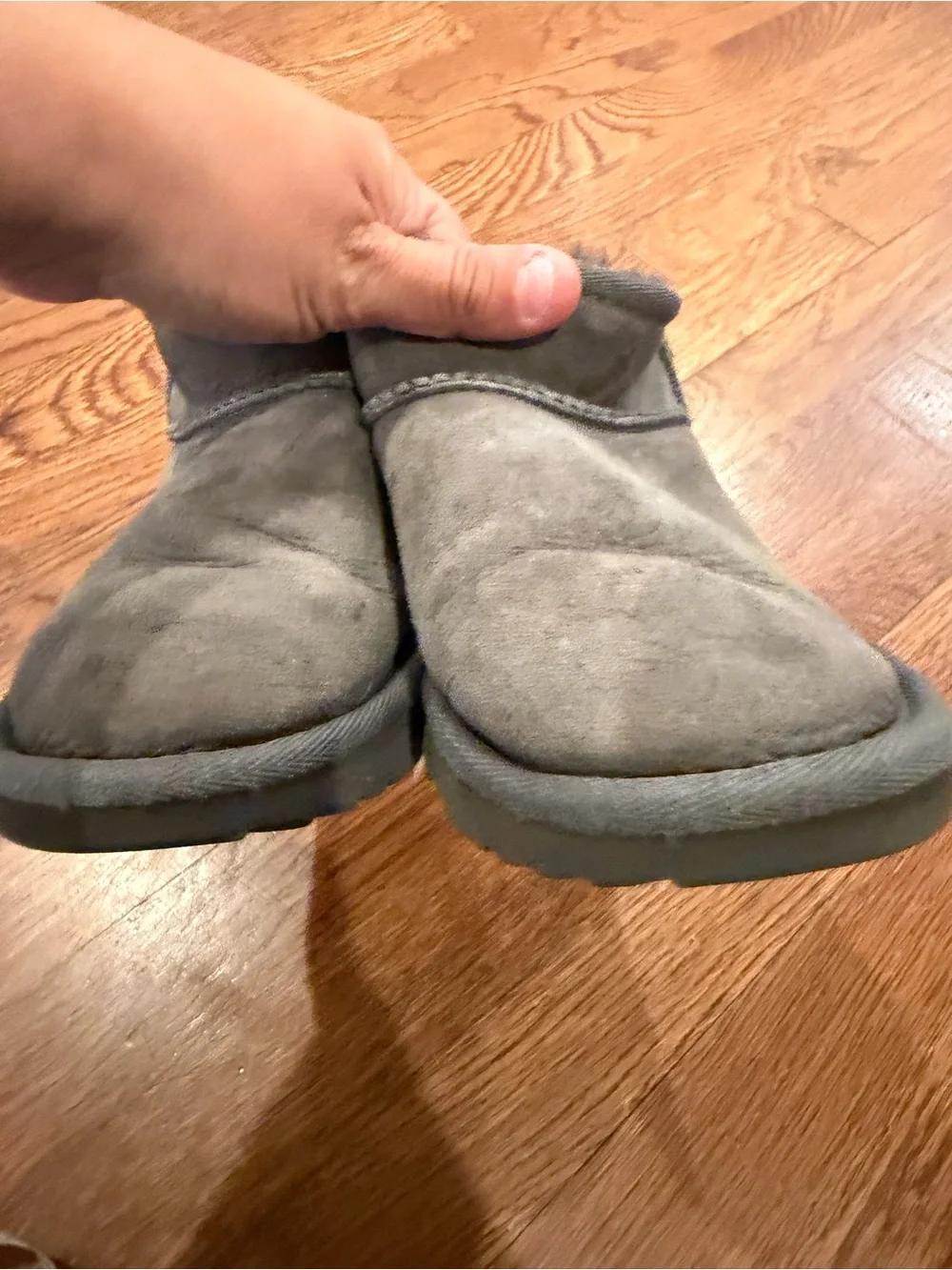 UGG plush shearling