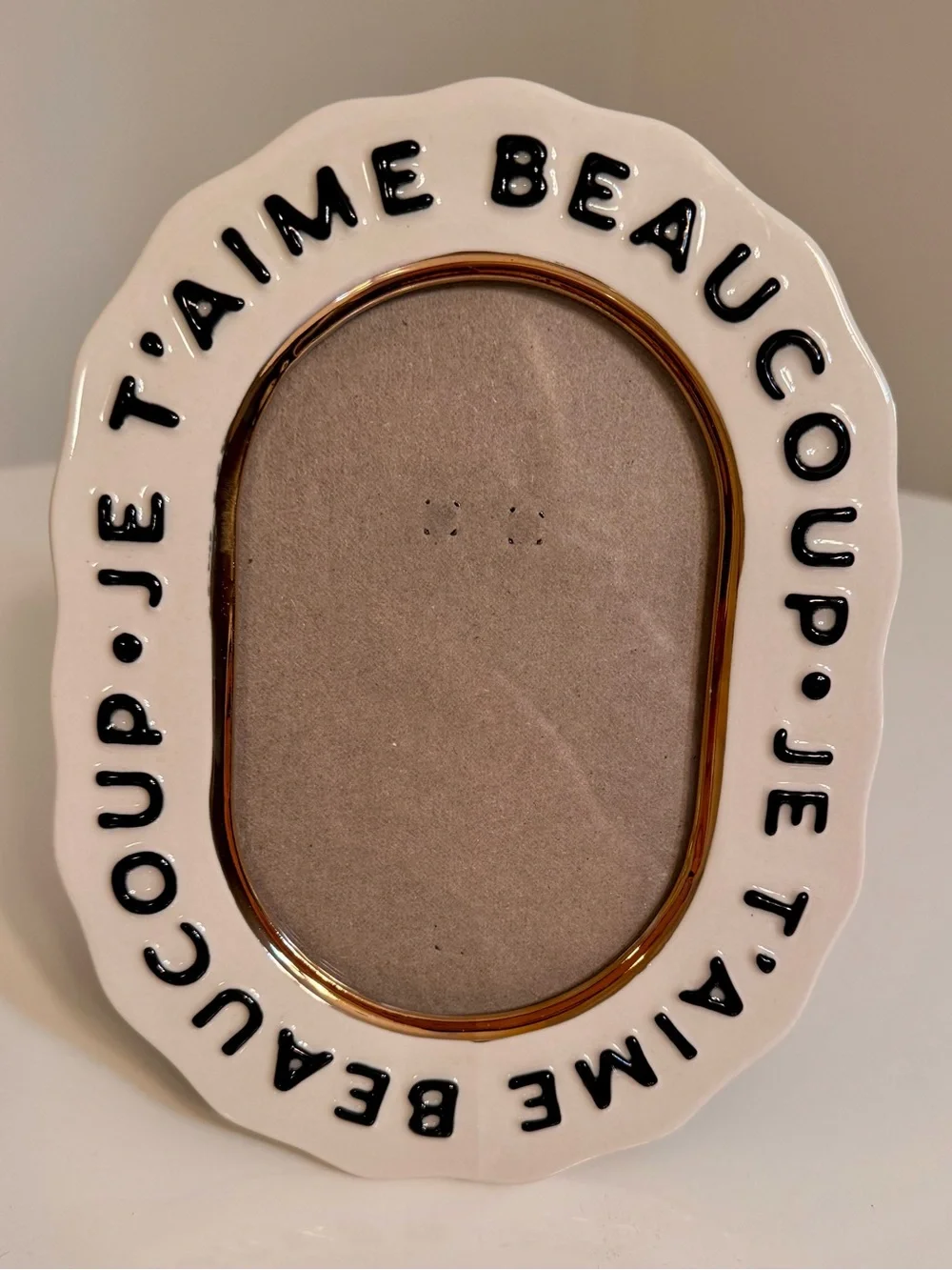 Anthropologie elegant oval