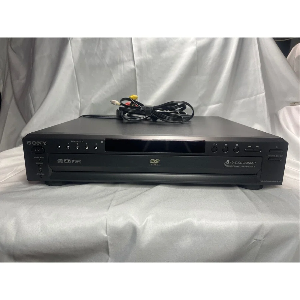 Sony‎ DVP-NC625 5-Disc DVD CD Changer Player MP3 Precision Drive TESTED WORKS