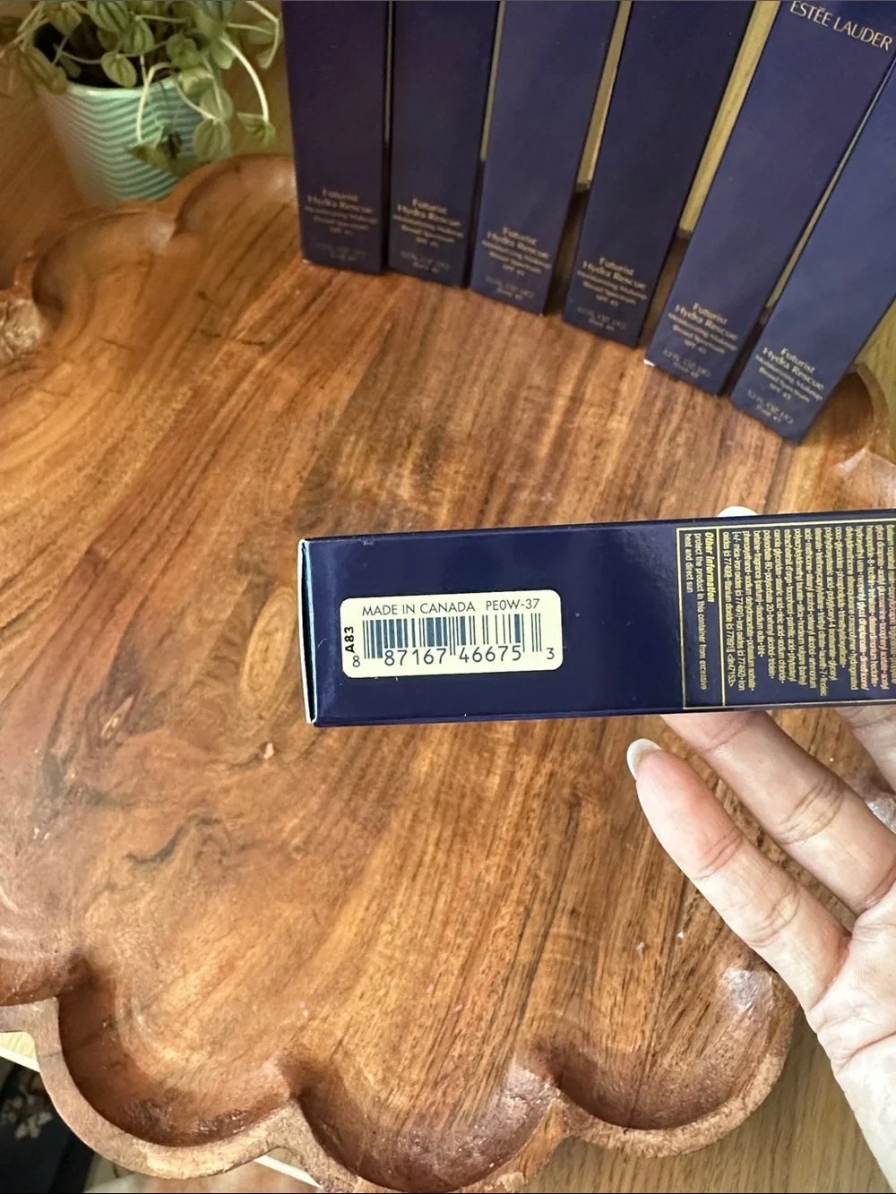 Estee Lauder spectrum testing
