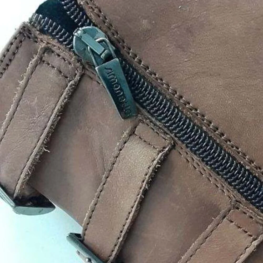 Simonetta brown leather