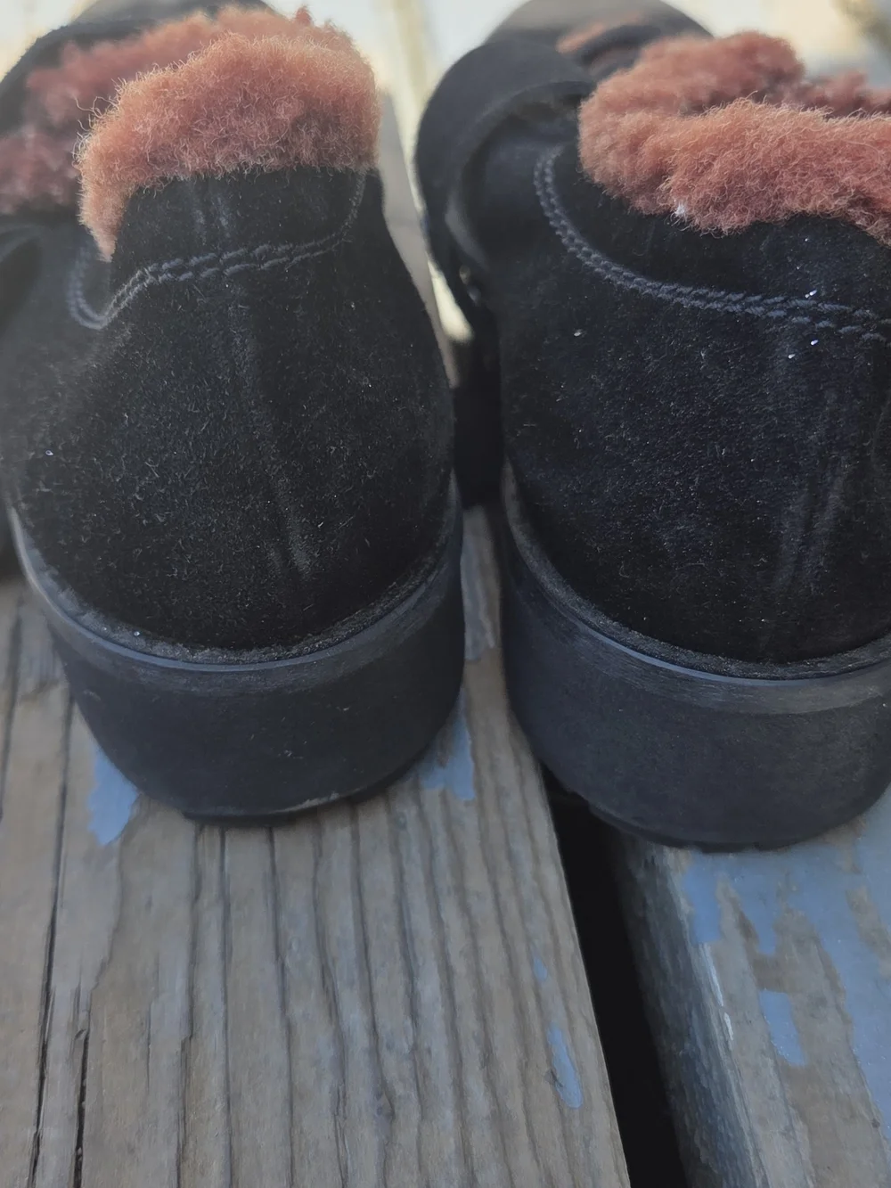 Stuart Weitzman black suede