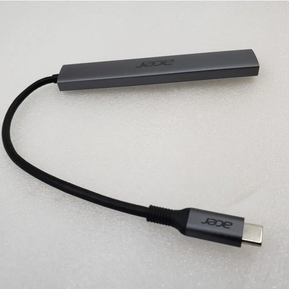 Acer USB-C Hub Multiport Adapter 5-in-1 Type-C Data Hub with Power Delivery