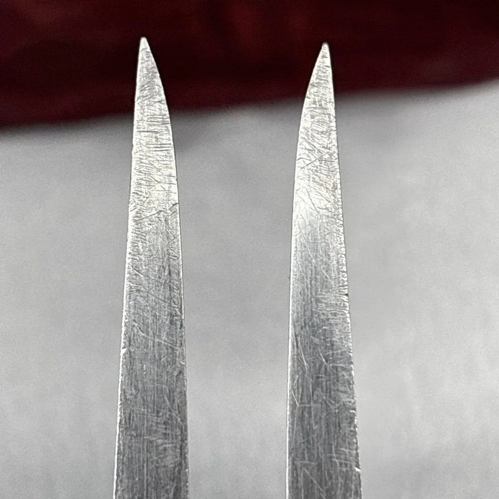 VTG Emperor Steel Stainless Meat Serving Fork‎ Wood Handle Household Japan 11
