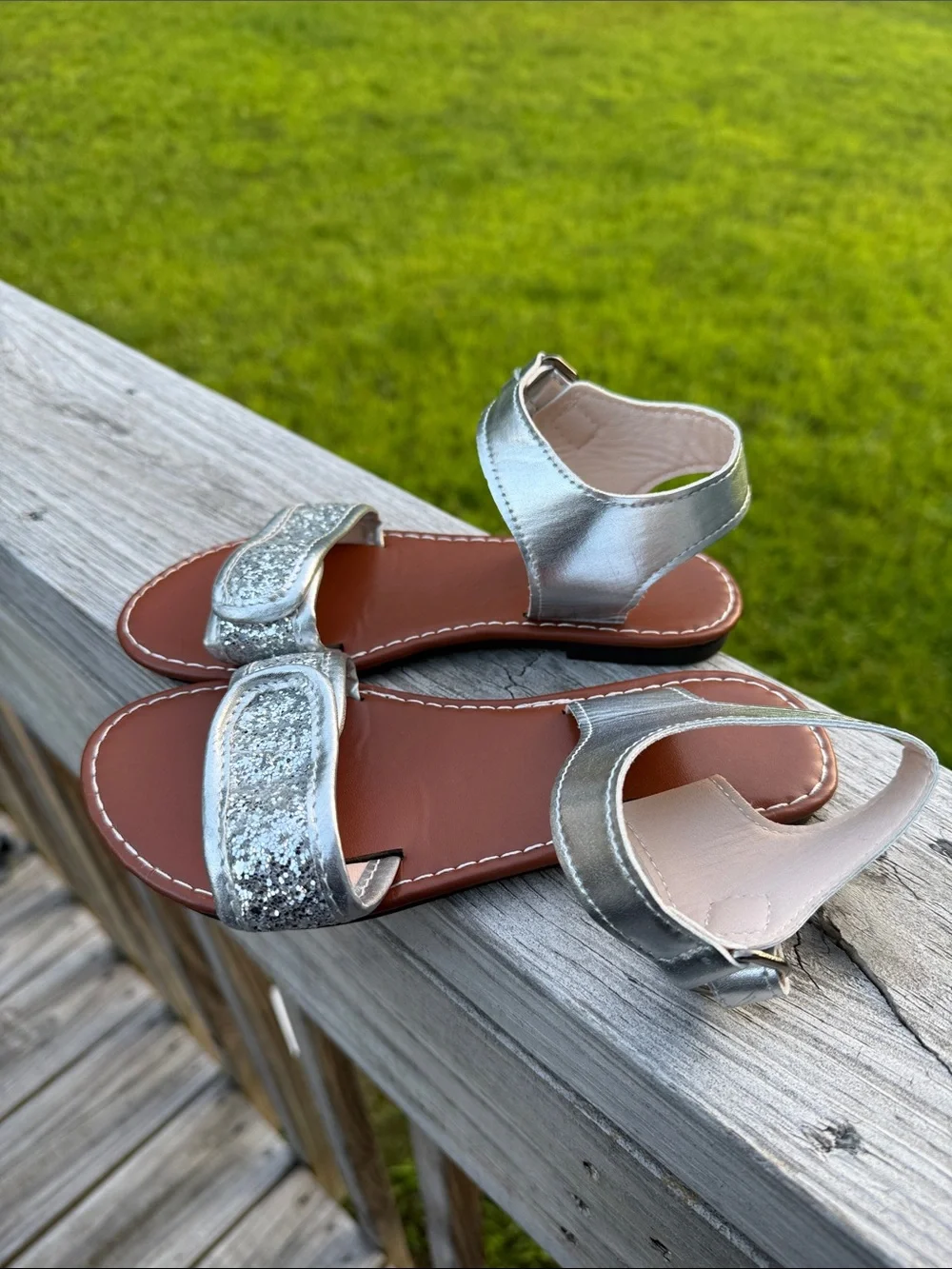 SHEIN shiny silver