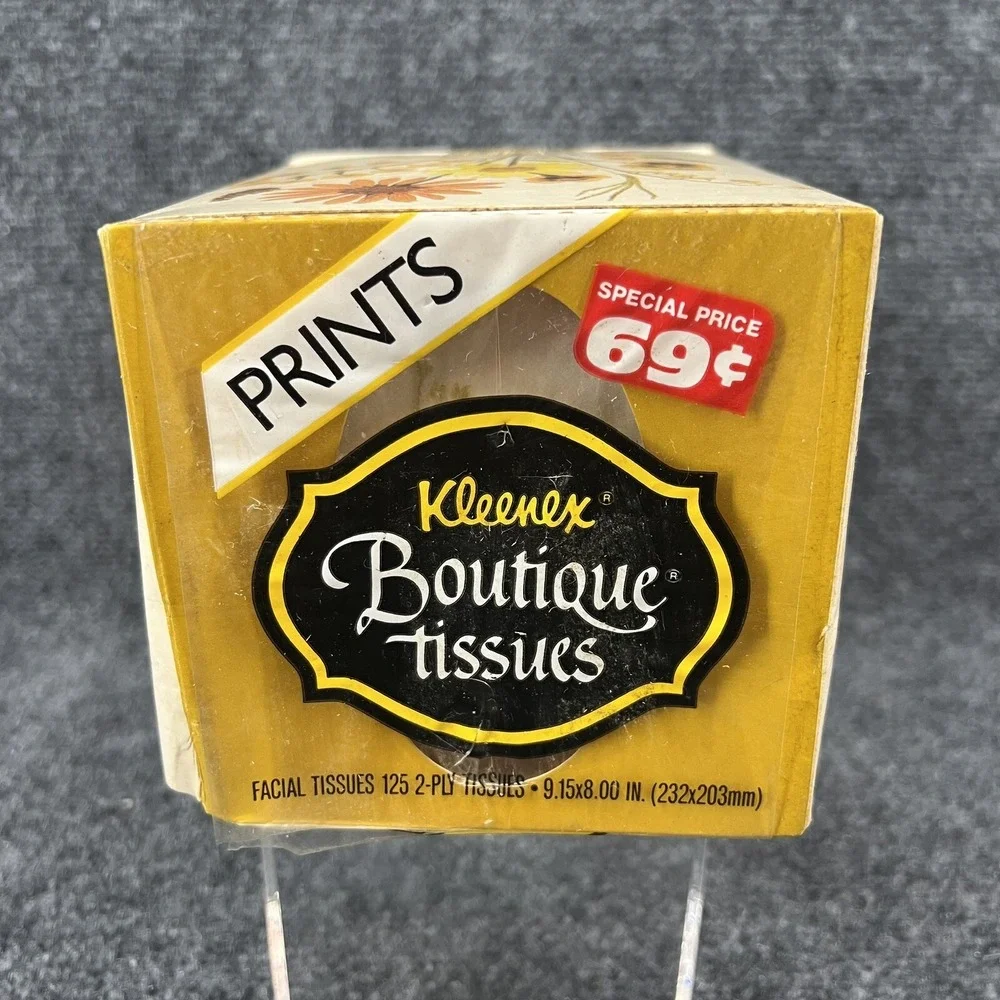 Kleenex vintage 1982