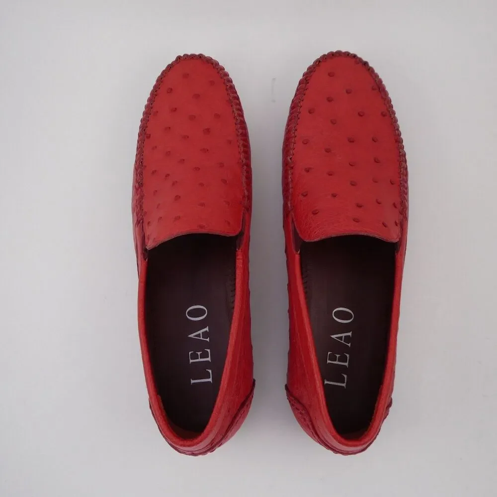 LEAO mens red