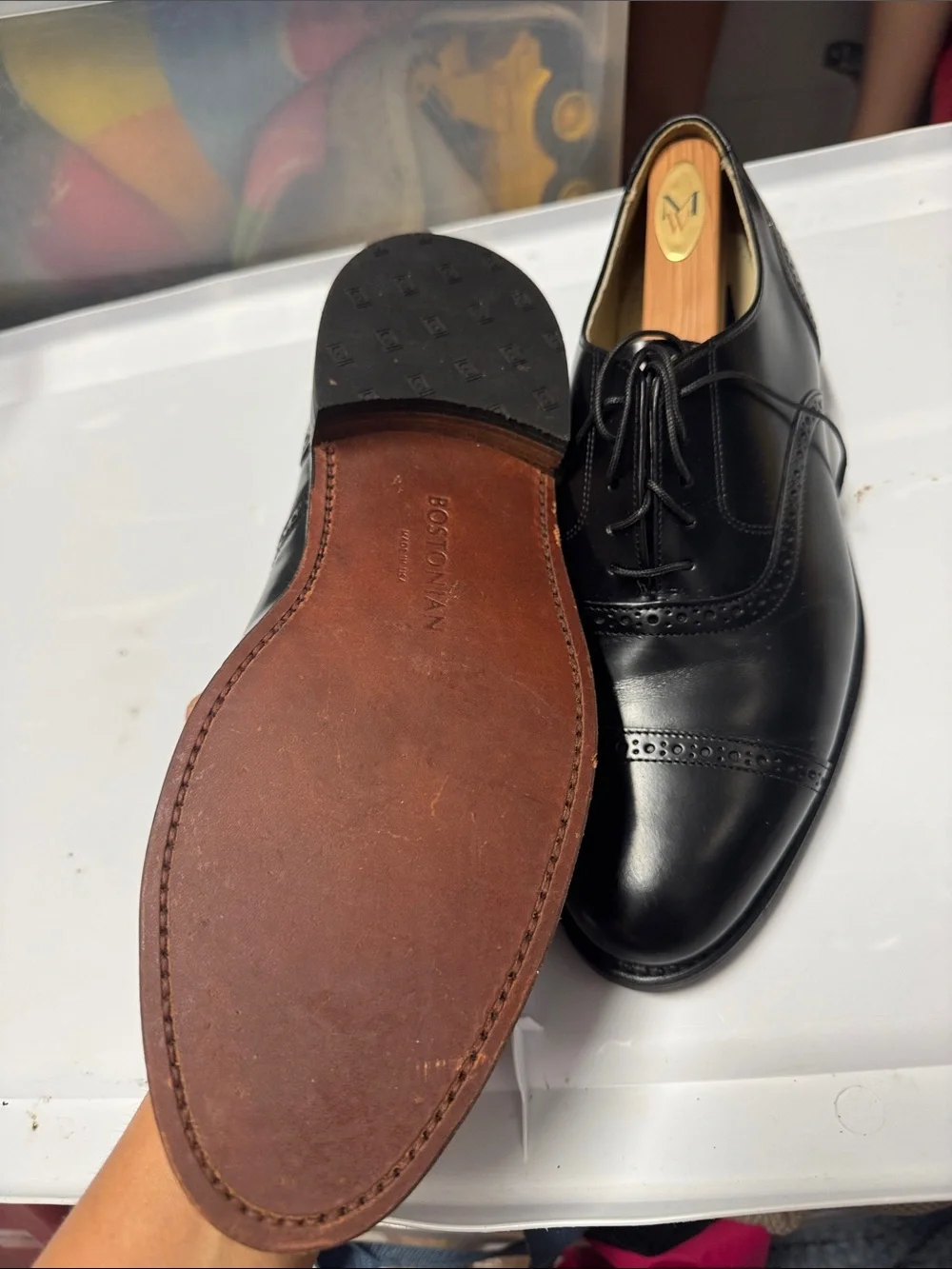 Bostonian polished black