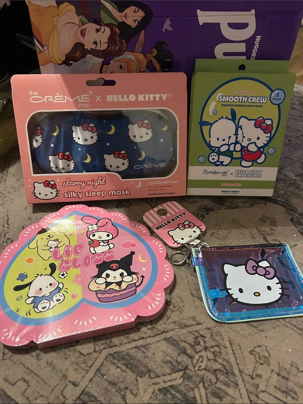 Hello Kitty Blue Silky Sleep Mask by The Crème Shop