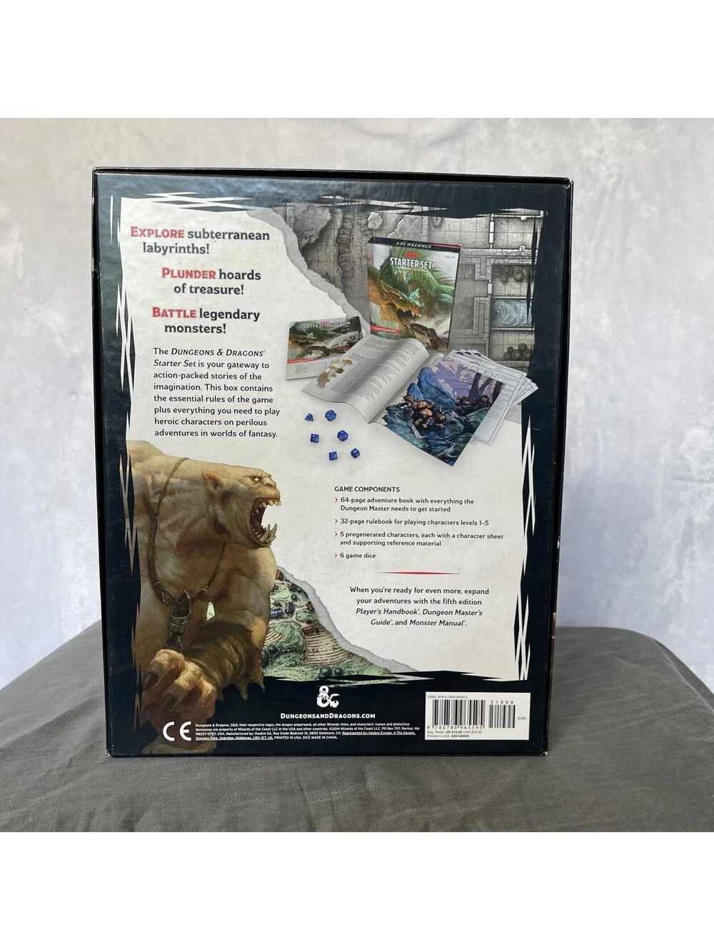 Dungeons And Dragons Complete Starter Set New Inbox