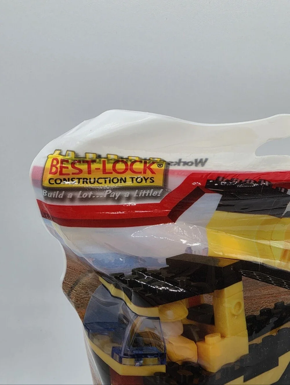 Best Lock Construction Toys Vehicle Building Set Yellow Black