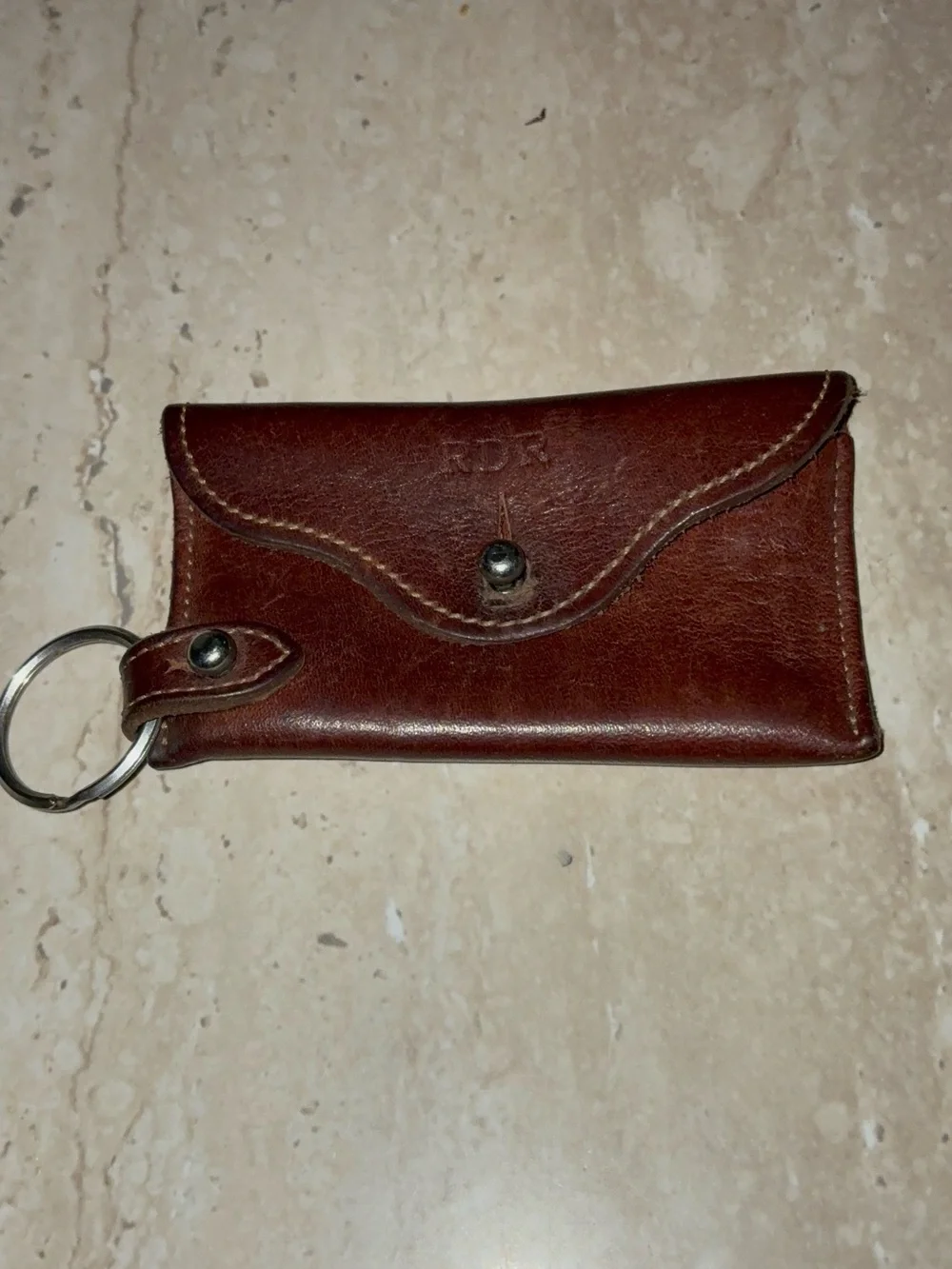 Vintage Leather Key Pouch