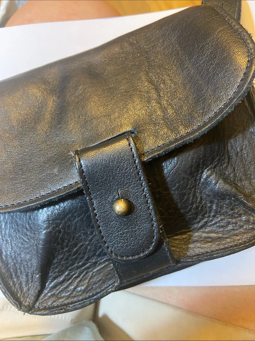 Eileen Fisher compact messenger