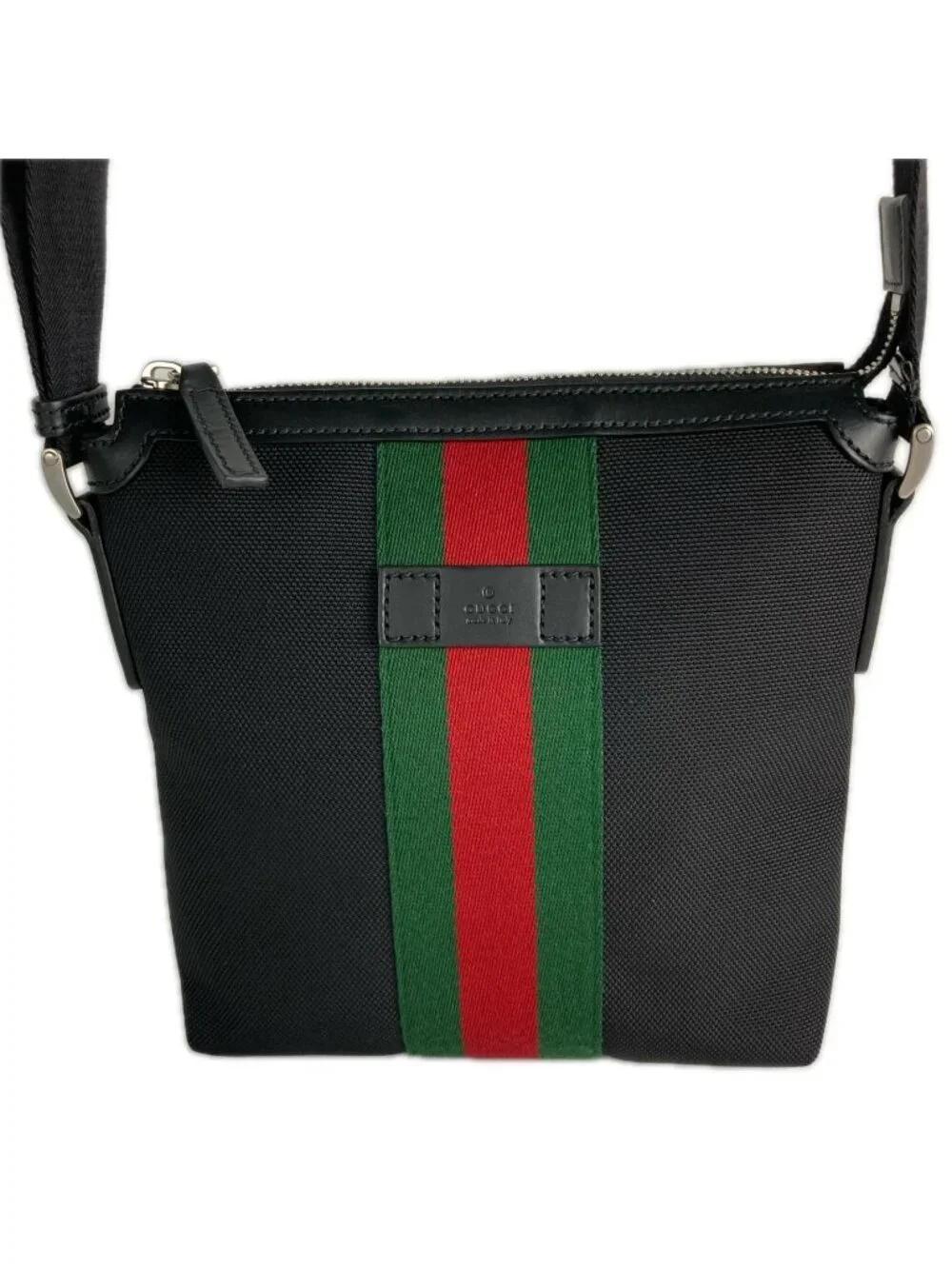 Gucci Sherry Line Shoulder Bag Black