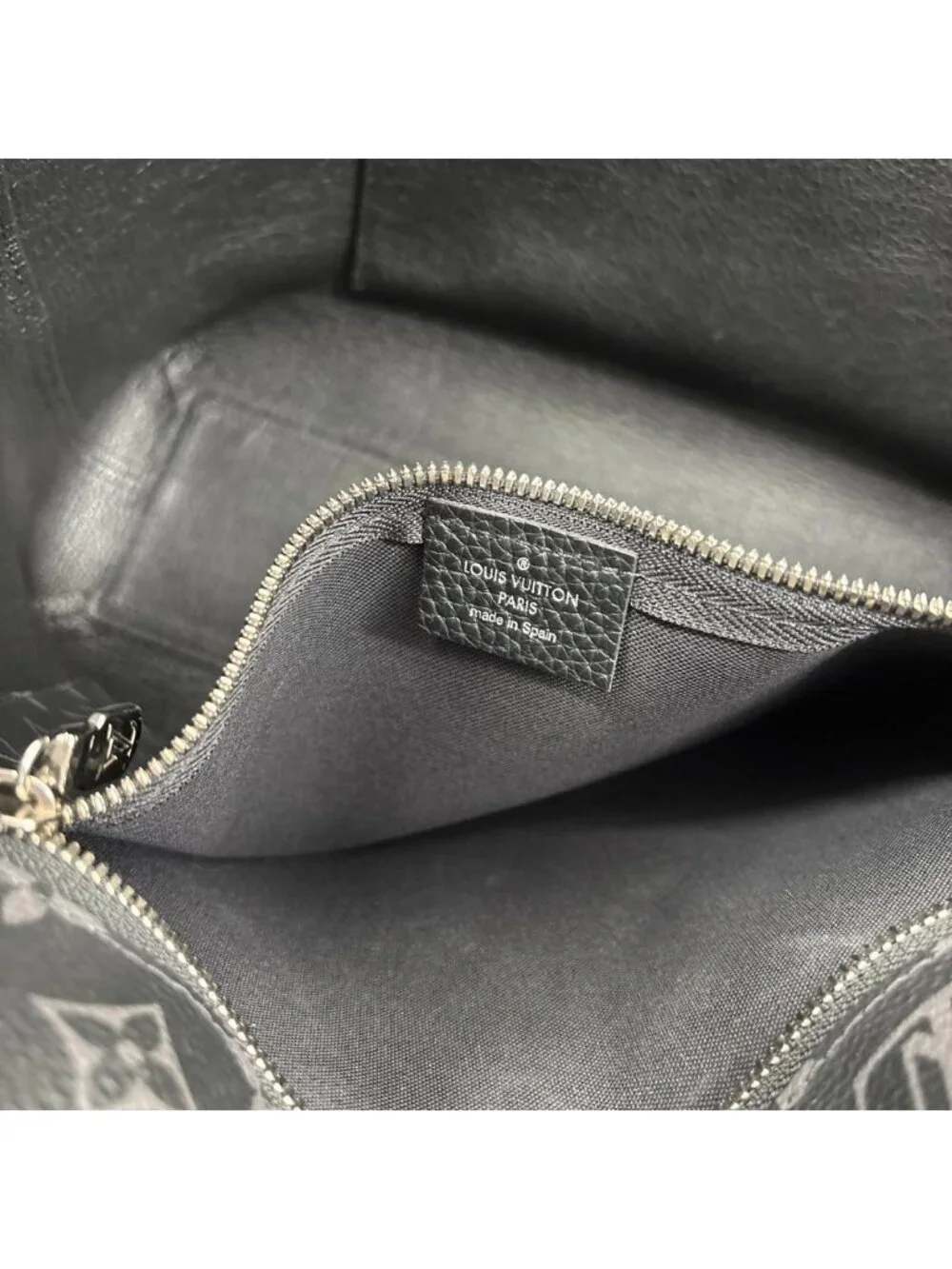 Louis Vuitton Taurillon Leather Cabas Voyage NV Tote Bag