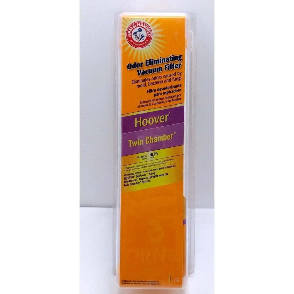 Arm‎ & Hammer Hoover Twin Chamber HEPA Odor Eliminating Vacuum Filter 62653A