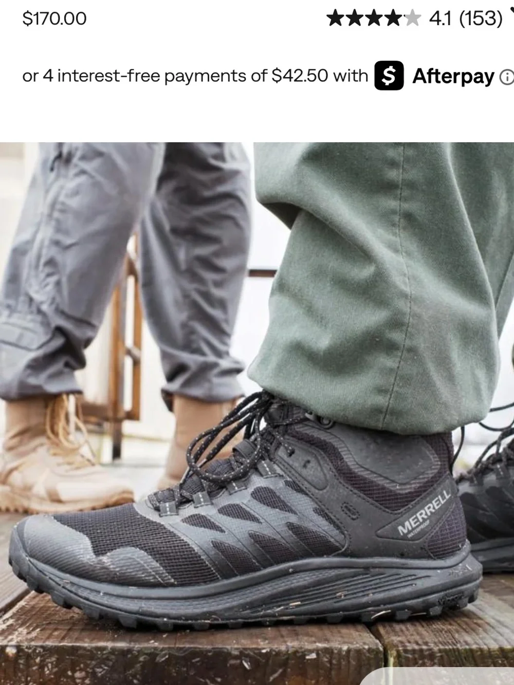 Merrell Men's Nova 3 Mid Tactical Waterproof Boot
