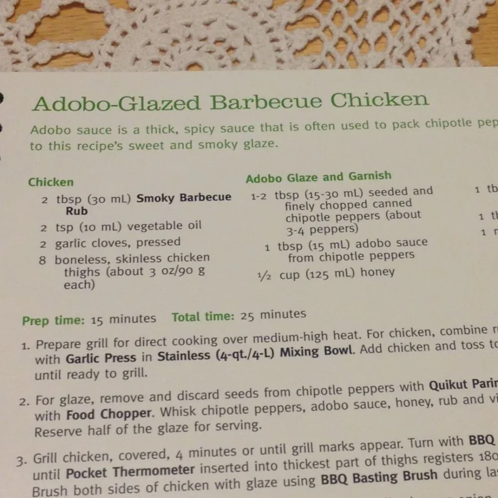 The Pampered Chef want this