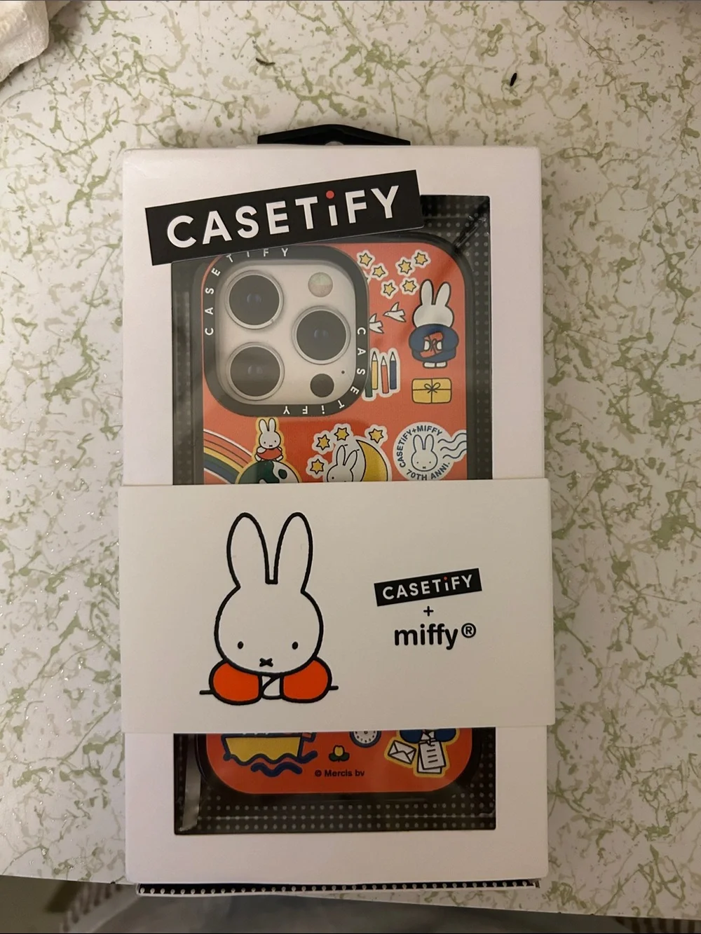 NIB Casetify Orange Miffy iPhone 14 Pro Case