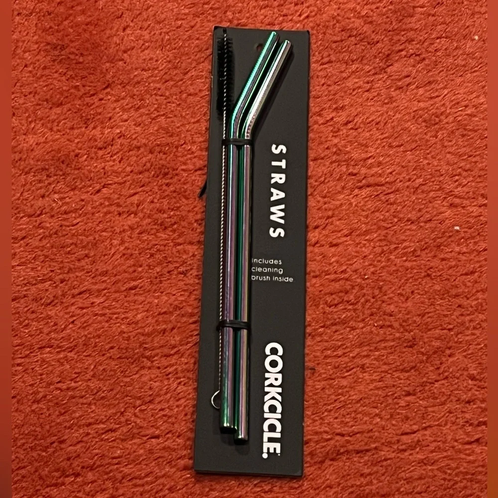 Corkcicle Prism Stainless Steel Straw Packaging