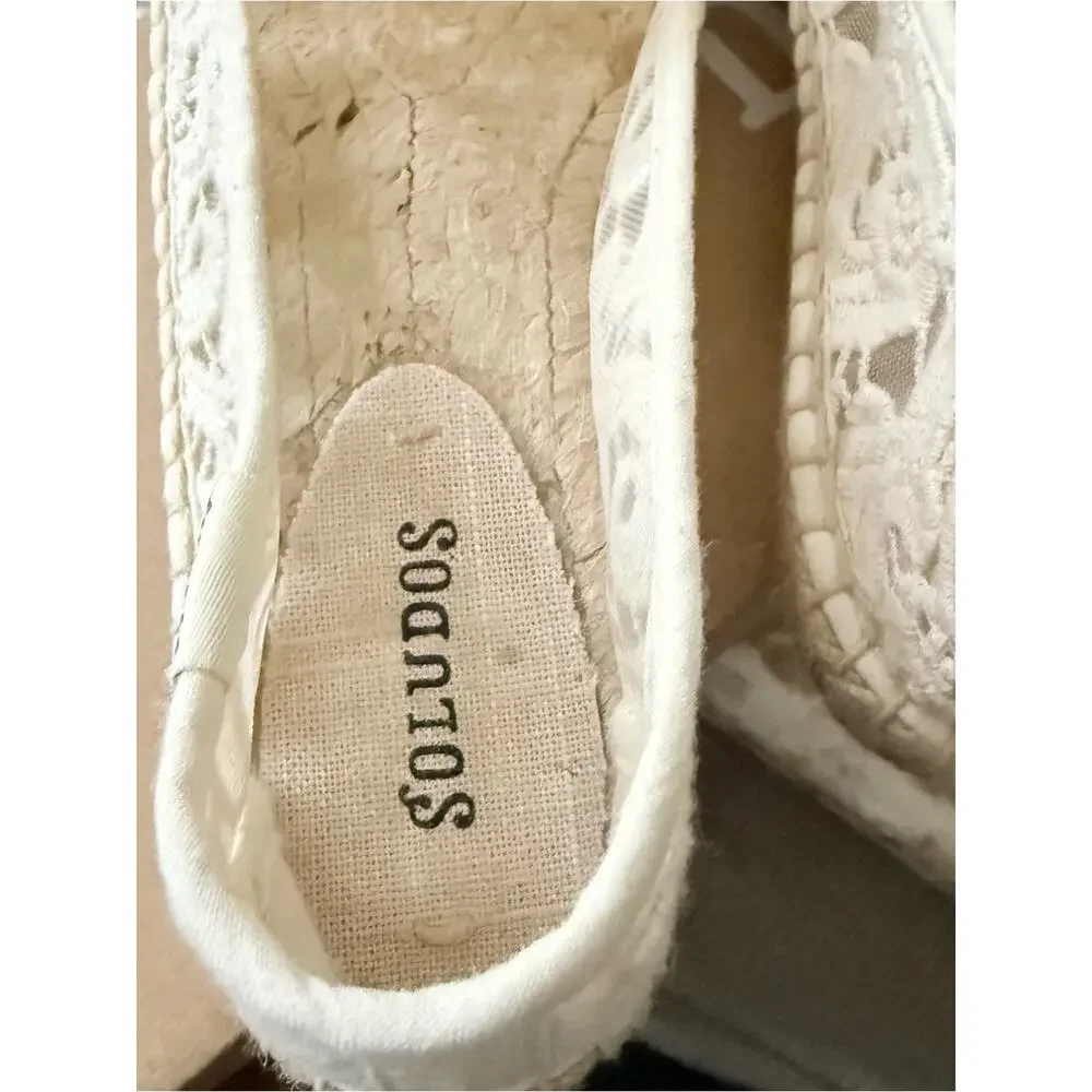 Soludos ivory slip